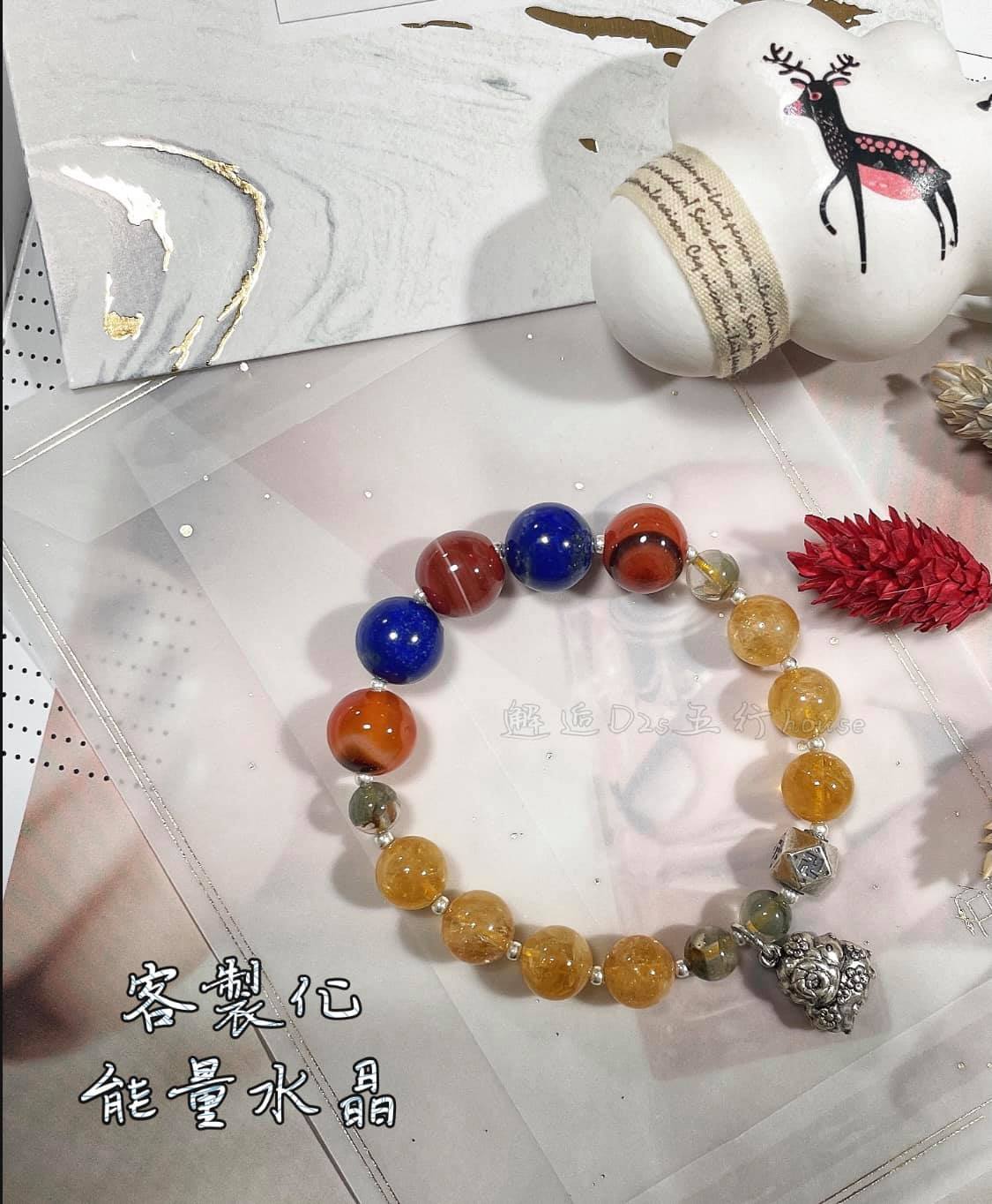 五行客製化水晶手鍊(女)初緣款 - Image 2