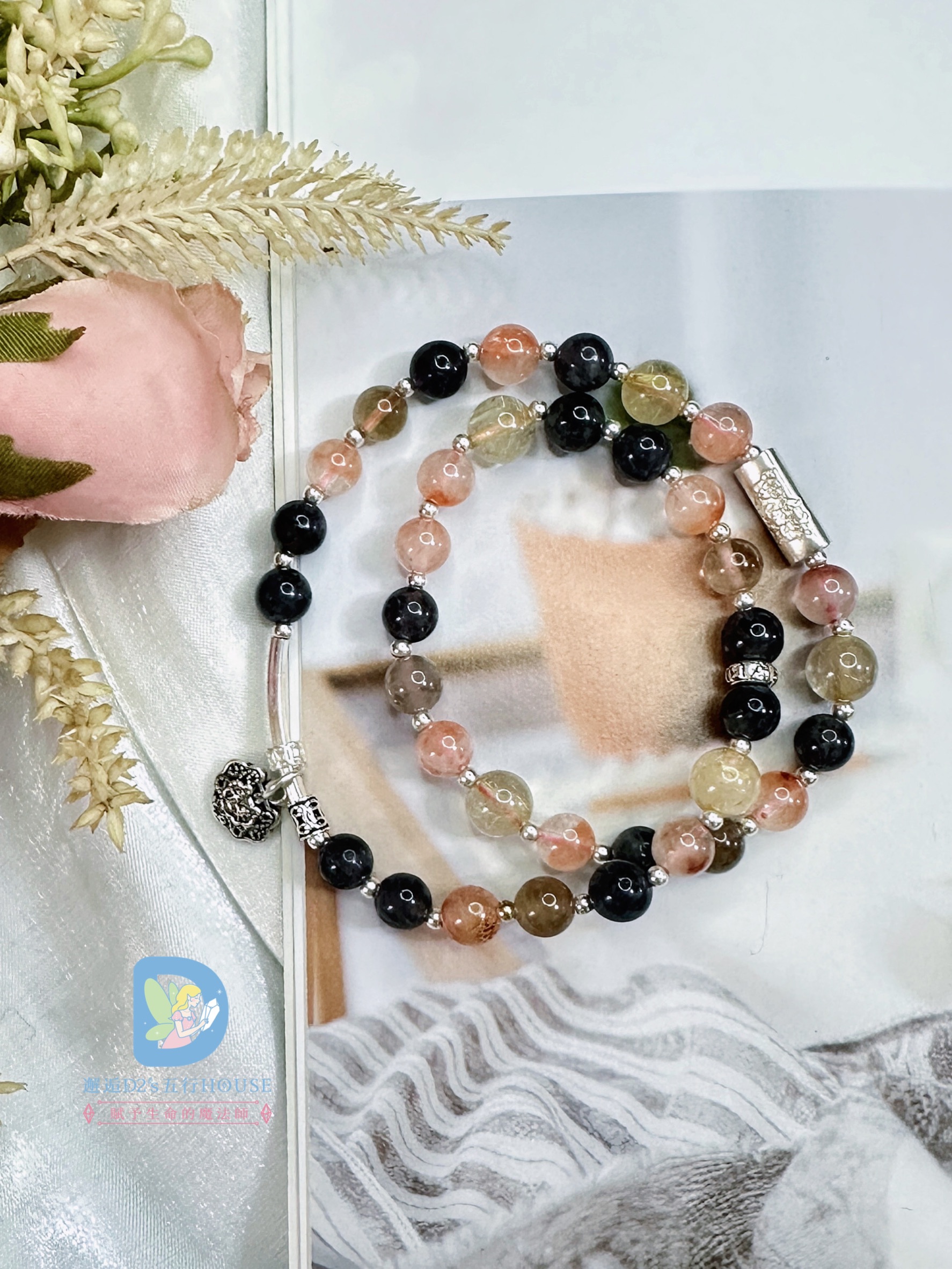 五行客製化水晶手鍊(女)強運款 雙圈 - Image 5