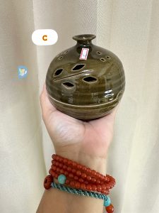 典雅陶香爐 (手拉坏/環香/供香/塔香/盤香/香粉) - Image 3