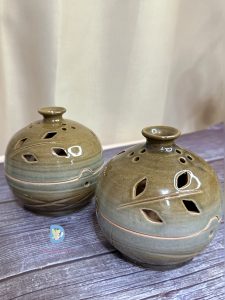 典雅陶香爐 (手拉坏/環香/供香/塔香/盤香/香粉) - Image 3