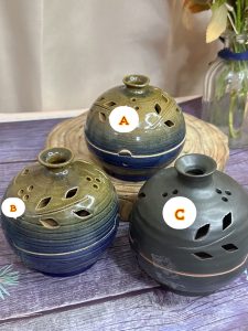 典雅陶香爐 (手拉坏/環香/供香/塔香/盤香/香粉) - Image 6