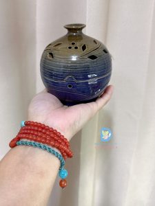 典雅陶香爐 (手拉坏/環香/供香/塔香/盤香/香粉) - Image 4