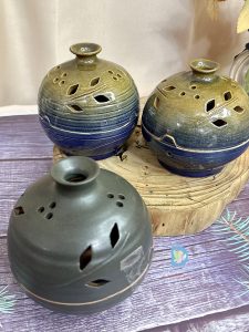 典雅陶香爐 (手拉坏/環香/供香/塔香/盤香/香粉) - Image 2