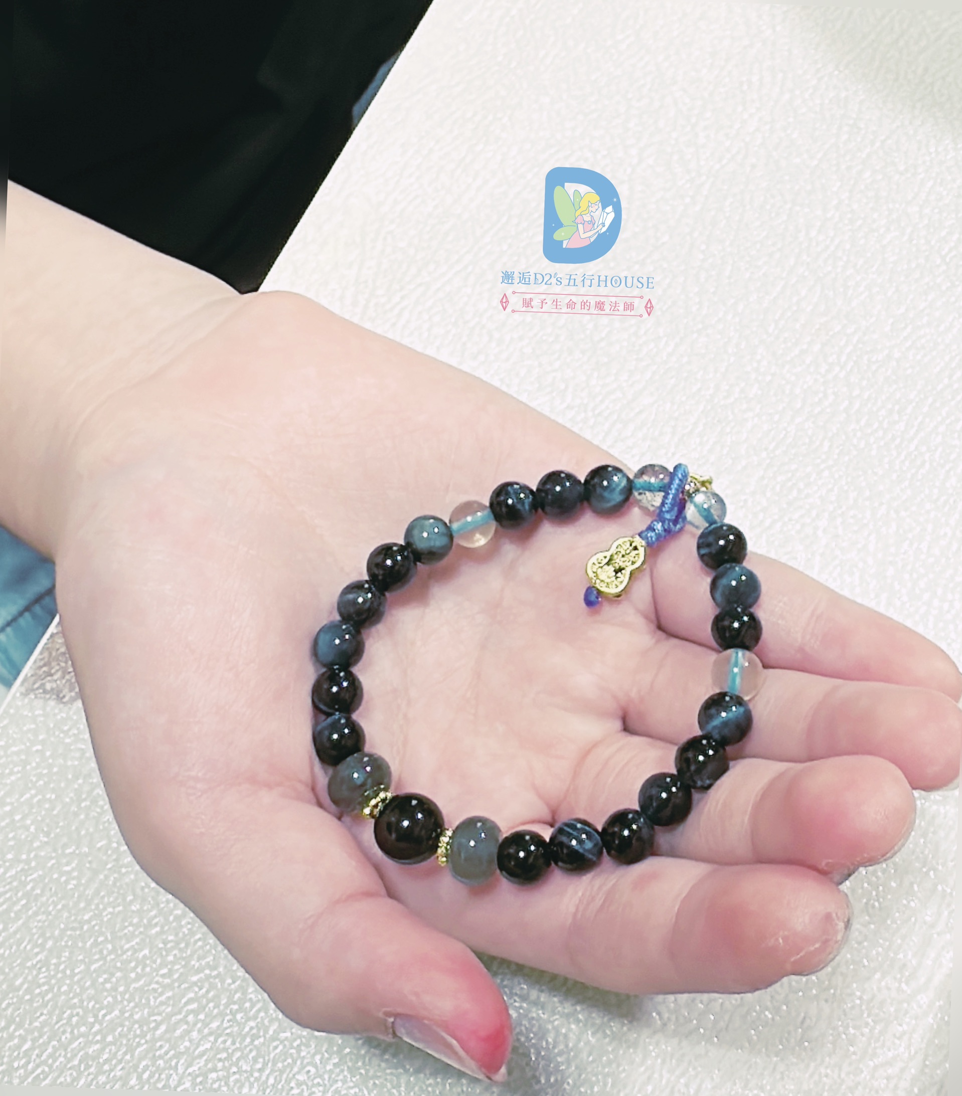五行客製化水晶手鍊(寶貝水晶)福圓款 - Image 8