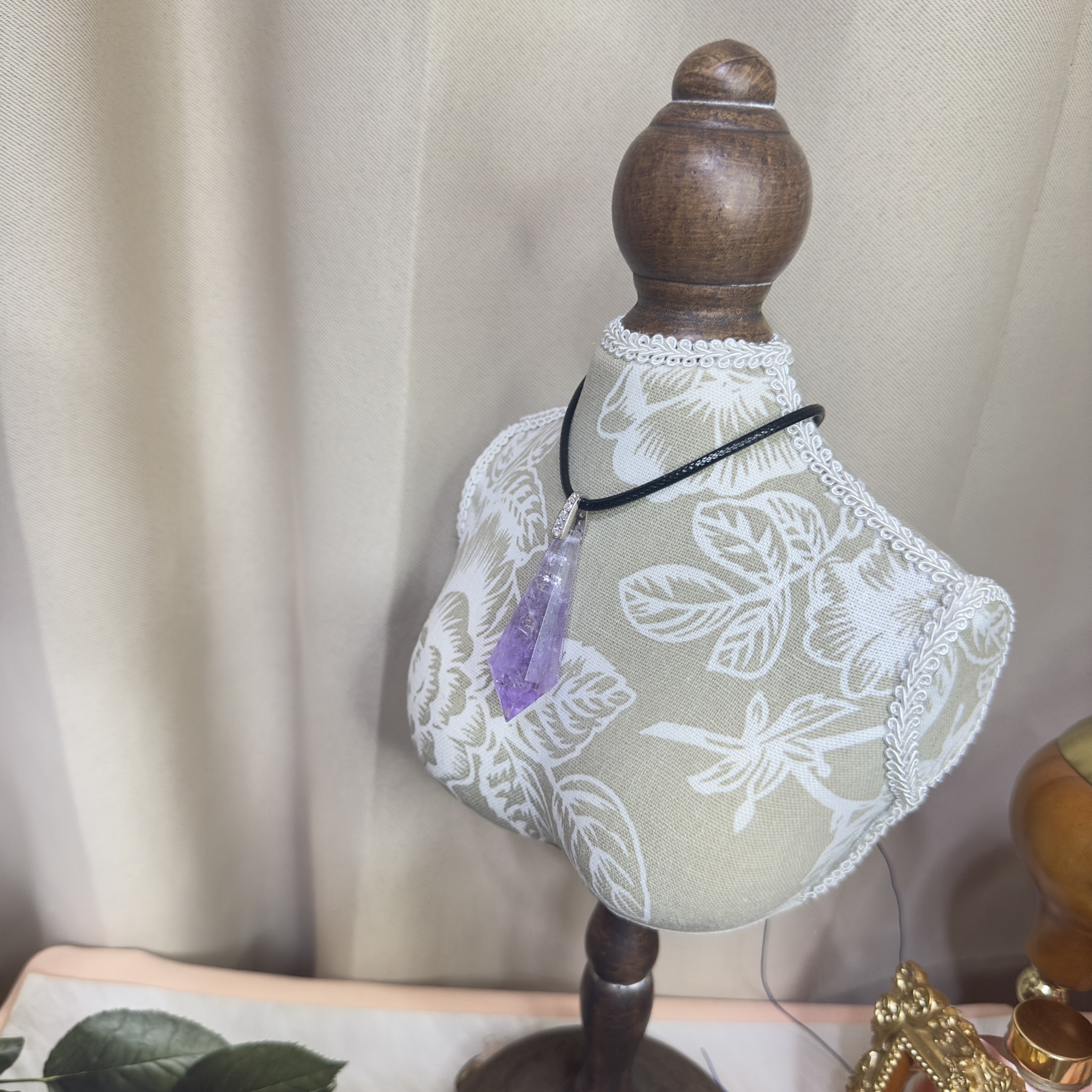 靜心之光|紫水晶項鍊 - Image 3