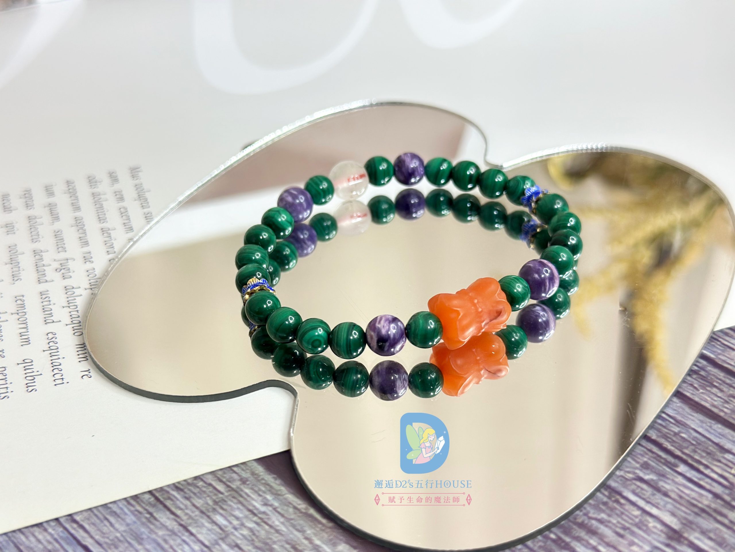 2026 犯太歲| 蓮花守心|轉化防擾水晶組 - Image 5