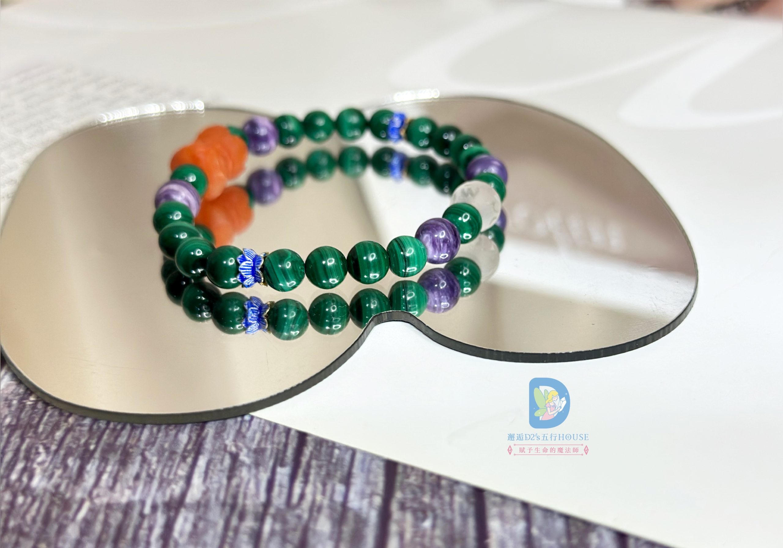 2026 犯太歲| 蓮花守心|轉化防擾水晶組 - Image 3